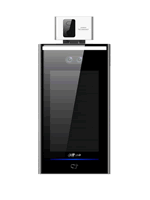 ASI7213X-T1 :: Control de Acceso DAHUA por Reconocimiento Facial con Detecci&oacute;n de Temperatura. Pantalla t&aacute;ctil 7" curva