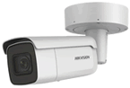 DS-2CD2623G0-IZS :: C&aacute;mara IP HIKVISION Bala H.265+/ 264+ / MJPEG 2 Megapixel (1920 x 1080) Lente MOTORIZADO 2.8 a 12 mm WDR Real (120 dB) para Exterior IP67 Antivand&aacute;lica IK10 con Luz Infrarroja LED&acute;s  para hasta 50 mts. Slot Micro SD/SDHC/SDXC Soporte PoE 802.3at Audio: 1 Entrada / 1 Salida Alarma: 1 Entrada / 1 Salida