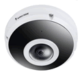 FE9380HV :: Cámara IP VIVOTEK Fisheye Domo Fijo 5 Megapixel 1.16 mm LED´s IR hasta 10 mts. para Exterior IP66 Antivandálica IK10 WDR PRO Ranura Slot MicroSD